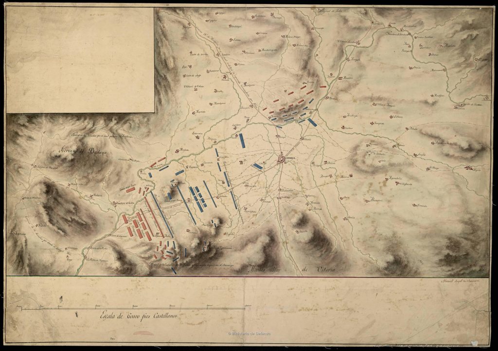 Mapa de la batalla de Vitoria en 1813 1024x722 - 2020ko urtarrileko poposamenak