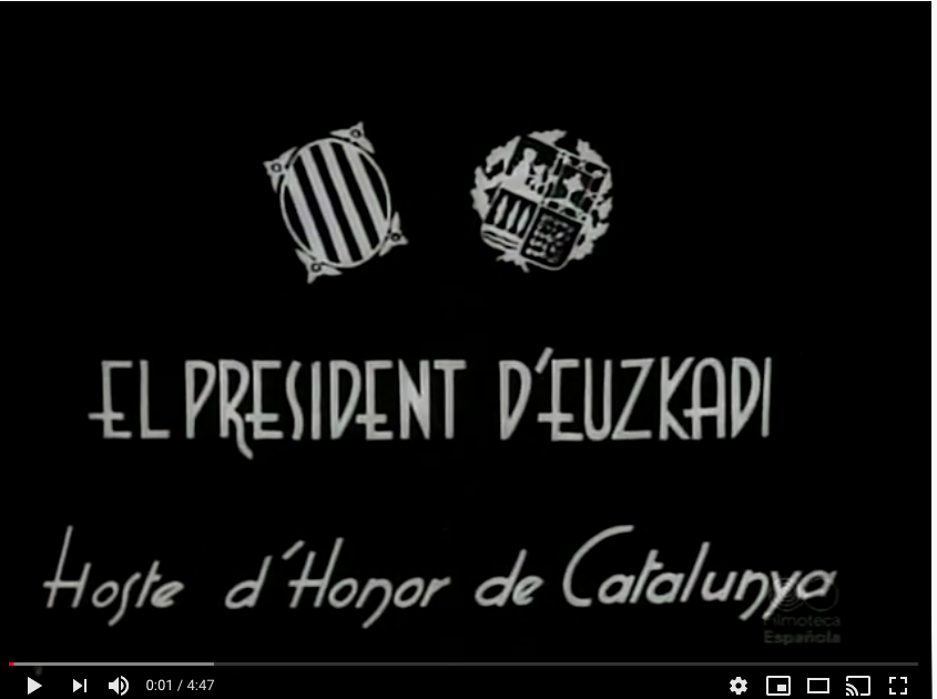 EL PRESIDENT DEUZKADI HOSTE DHONOR DE CATALUNYA - 2020ko otsaileko proposamenak