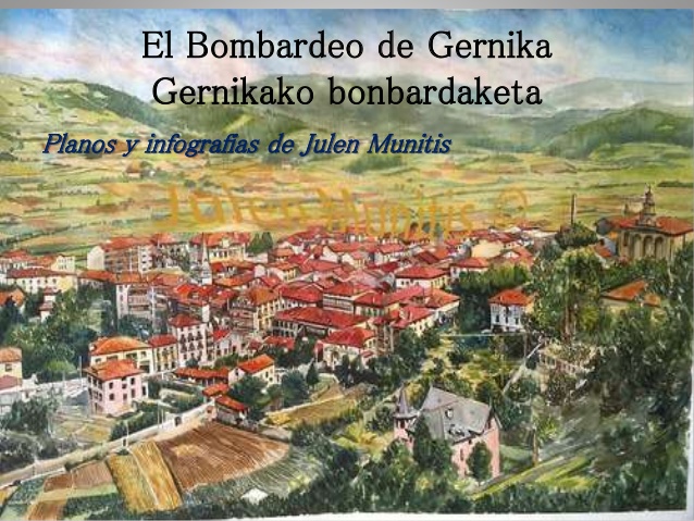 el bombardeo de gernika planos e infografias por julen munitis 1 - 2020ko martxoko proposamenak